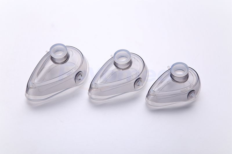 Silicone Anesthesia Mask (Two-piece)LB3032